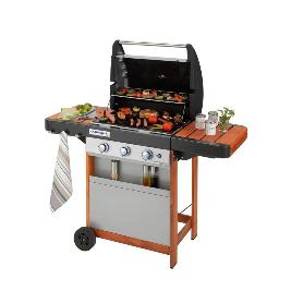 BARBACOA GAS 3 QUEMADORES WOODY LX (INT)