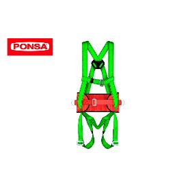 PONSA ECOSAFEX 4 SISTEMA ARNES+CINTA+ABSOBEDOR+4 MOSQUETONES