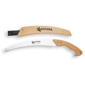 ALTUNA SERRUCHO 29601 DE 330 CURVO DENT.JAPON.MANGO+FUNDA MADERA