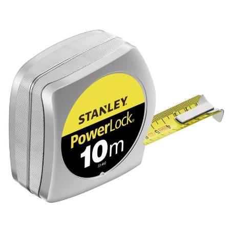 FLEXOMETRO POWERLOCK 10M×25MM 0-33-442 STANLEY