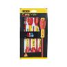JUEGO DESTORNILLADORES AISLADOS 5+1P STANLEY