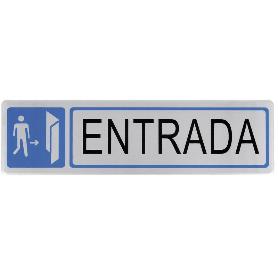 PLACA SIMBOLO 57-163*45 INOX 8218 AMIG