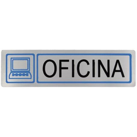 PLACA SIMBOLO 71-163*45 INOX 9885 AMIG