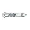 TACO METALICO PLADUR INCO 4-40 BR8 TORNILLO 4-47MM