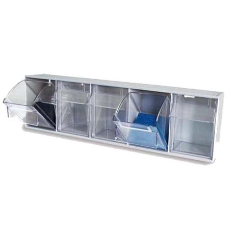 MODULO BASC.TAYG 5 CAJONES GRIS/TRANSP 600X133X165MM REF.335068