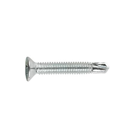 TORNILLO BROCA PVC-50 ZINCADO METRICA M-4 LARG.R/CHAPA 32MM (CAJA 1000)