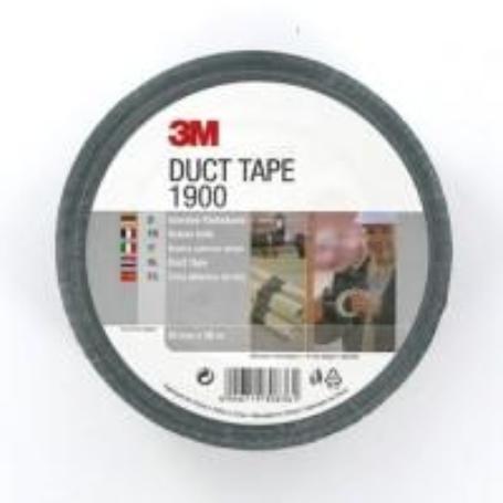 CINTA AMERICANA 3M 1900 50MMX50M NEGRO