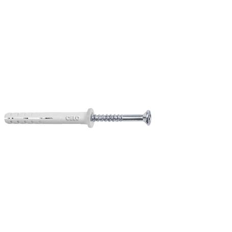 TACO GOLPE CABEZA PLANA NP 6X50  50 UN