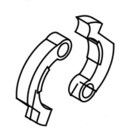 SOPORTE ZAPATA CON FERODO 3306172 VIRUTEX