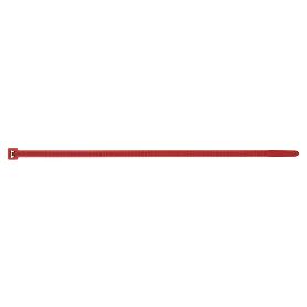 BRIDA NYLON ROJO INDEX BOLSA 100UNDS MED.BRIDA 4.8-290MM (CAJA 100)