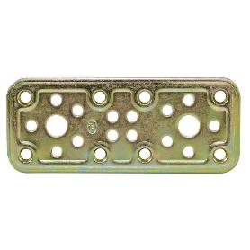 PLACA 500-160×50 ACERO BRICOMATADO 12120 AMIG