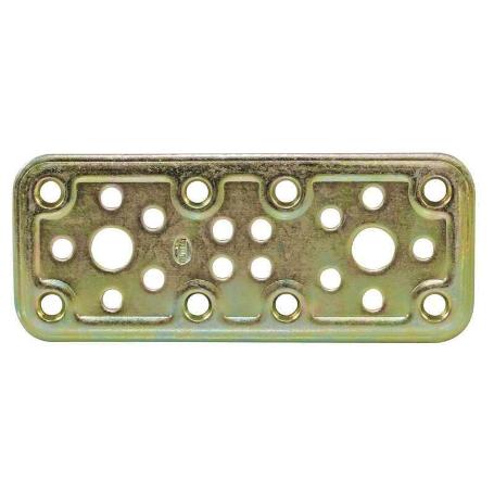 PLACA 500-160×50 ACERO BRICOMATADO 12120 AMIG
