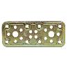 PLACA 500-160×50 ACERO BRICOMATADO 12120 AMIG