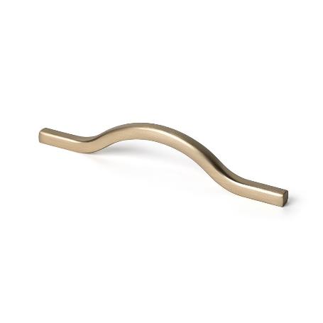TIRADOR 96/128 MM LATON SATINADO LARGO 140MM