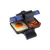 SANDWICHERA SW507 AZUL/INOXIDABLE SURTIDA