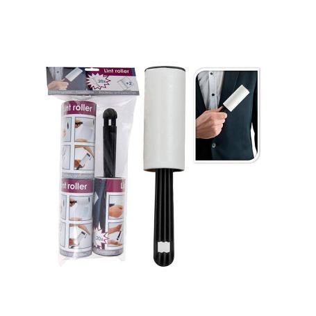 QUITAPELUSAS RODILLO + 2 ROLLOS BLISTER