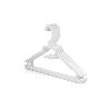 PERCHAS PLASTICO BLANCAS 5 PIEZAS LOTE
