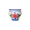 MACETA BARRO OLLA FLOR 25X37 CM