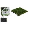 BALDOSAS CESPED ARTIFICIAL 30X30 CM SET 6