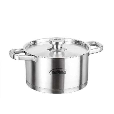 CACEROLA ALTA KOOK ME INOXIDABLE 24 CM