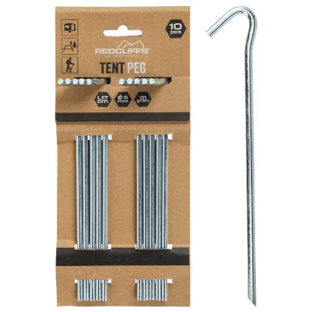 PIQUETA TIENDA CAMPAÑA 17 CM BLISTER 10