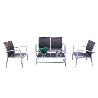 TRESILLO DENIA 4 PIEZAS CONJUNTO