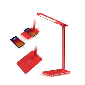 FLEXO LUZ LED USB QI INDUS ROJO