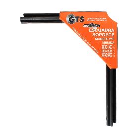 JGO. ESCUADRAS SOPORTE MOD. 210 250X200 NEGRO JUEGO