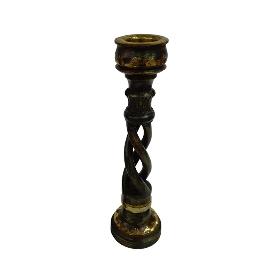 CANDELABRO MADERA 10X38 CM AVB08