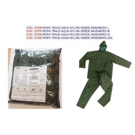 SIFER TRAJE AGUA NYLON VERDE INGENIERO M  980 GR.