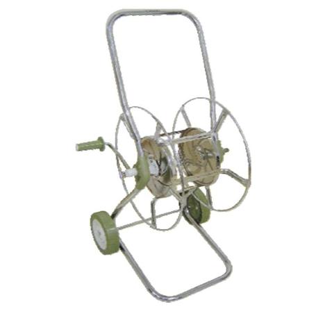 PLUVIA CARRO METAL CON RUEDAS PORTAMANGUERAS  SIN MANGUERA  5833