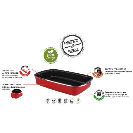 MAGEFESA FINSTOCK MOLDE HORNO RECTANGULAR PRAGA 40    01107416