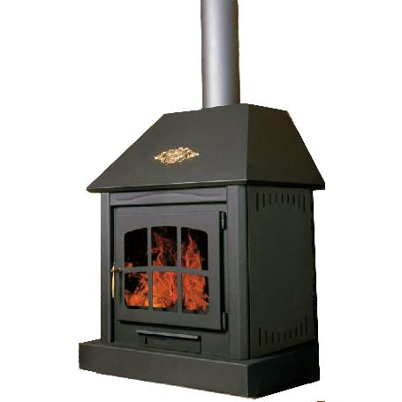 FINSTOCK ESTUFA LEÑA MASIA 510  SALIDA SUPERIOR 150