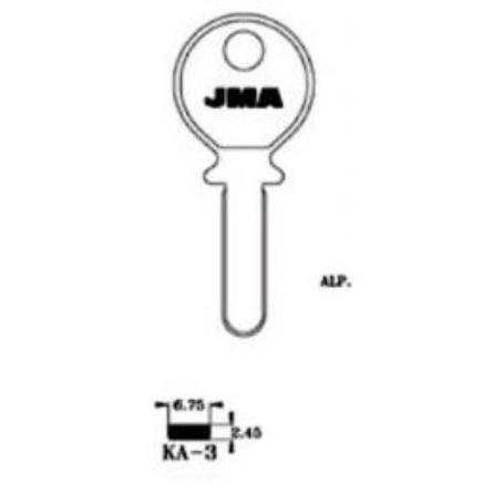 LLAVES FINSTOCK JMA SEGURIDAD ALPACA MOD KA-3