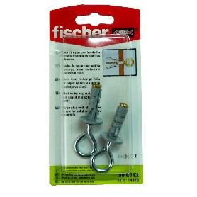 BAJA FISCHER BLISTER TACOS SB 8-3 HCK HEMBR.CER   14878 (CAJA 10 UNIDADES)