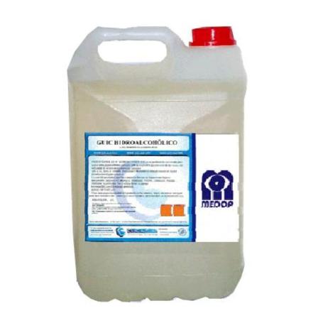 BAJA GEL HIDROALCOHOLICO HIGIENIZANTE PARA MANOS 5 LITROS