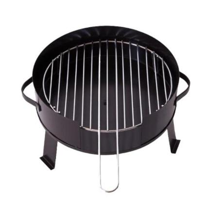 BAJA BARBACOA DE SOBREMESA PINTADA 35 CM DIAMETRO