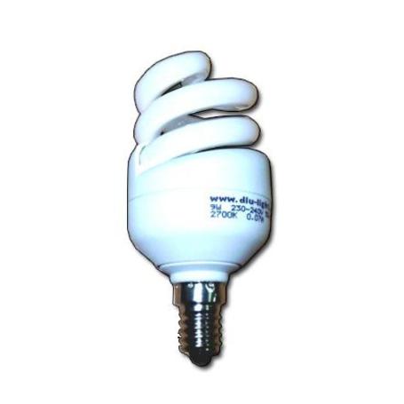 LUZ DLU FINSTOK LAMP.ELEC.T3 230V E14 SPIRAL11WCAL FLSG6020