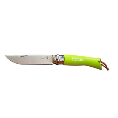 OPINEL NAVAJA INOX Nº7 MANZANA 0442 V-BLOQUEO HOJA 8,0CM 001425