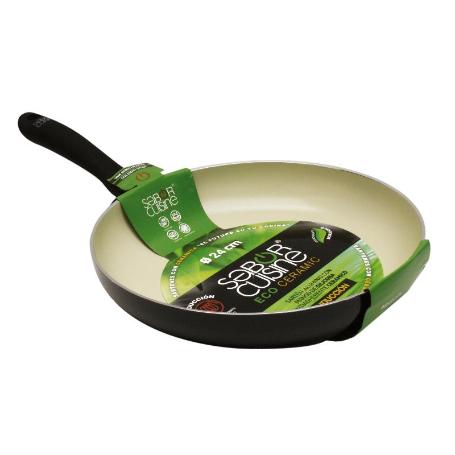 SABOR CUISINE SARTEN FINSTOCK CERAMIC 3 MM +INDUCCION 22CM 4502