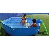 PISCINAS EXAGONAL TUBULAR TOBOGAN 215X45 1150 LITROS TOI 8310