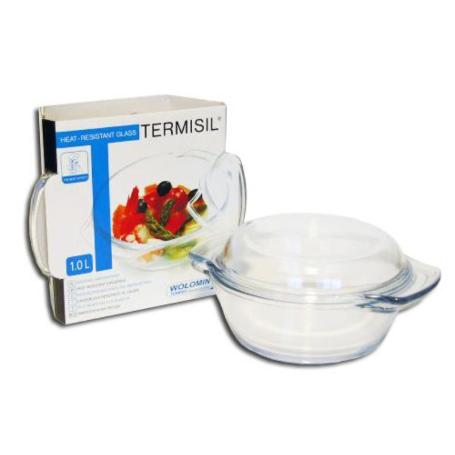 TERMISIL FINSTOCK CACEROLA REDONDA CRISTAL+TAPA 1,0 L PNSO100A
