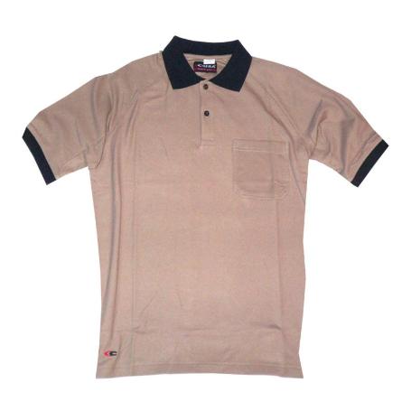 ROPA FINSTOCK POLO MARTINIQUE CORTA BEIG T-  M V083