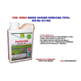 BAJA MASSO GARDEN HERBICIDA TOTAL    500 ML   231462