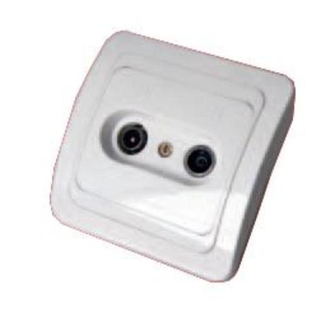 ELECTRICIDAD FINSTOCK BASE TV-FM BLANCA BLISTER 20129-40871