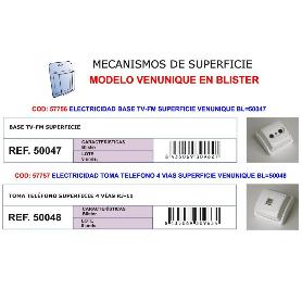 ELECTRICIDAD FINSTO TOMA TELEF 4 VIAS SUPERF VENUNIQ 50048-91848