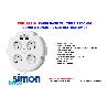 SIMON FINST BASE MULTIPLE REDONDA COMBI 4 TOMAS + 2 USB BM642103