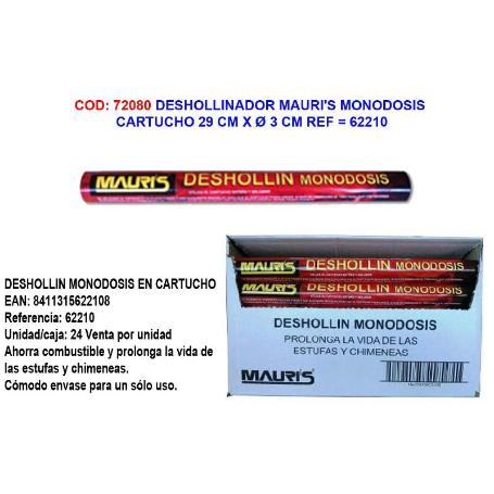 MAURIS DESHOLLINADOR MONODOSIS CARTUCHO 29CM X Ø3CM 62210
