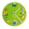 S.IGNACIO FINSTOCK RELOJ DE COCINA CBL GREEN KITCHEN 63055030