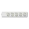SIMON FINSTOCK BASE MULTIPLE BLANCA 5 TOMAS  SIN CABLE BM435602